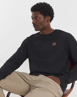 Napapijri Badge Logo Sweatshirt - Black