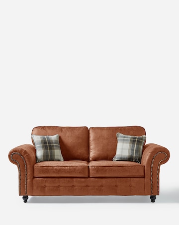 Oakland Faux Leather 3 Seater Sofa