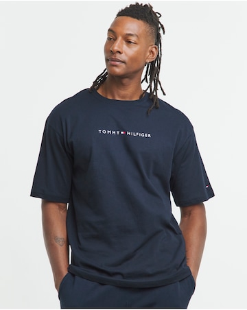 Tommy Hilfiger Short Sleeve Lounge T-Shirt - Navy