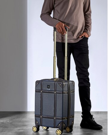 Rock Vintage Cabin Suitcase