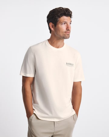 Barbour Glencorse Relaxed Graphic T-Shirt - White