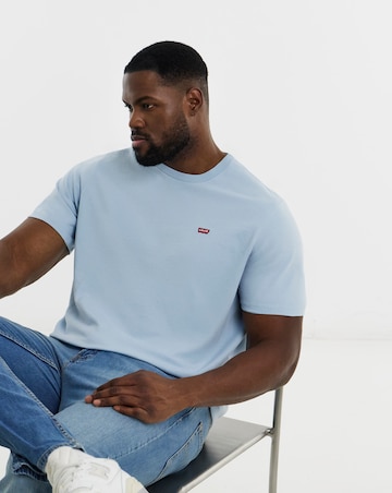 Levi's Short Sleeve Housemark T-Shirt - Light Blue