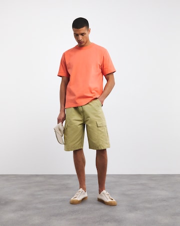 Armor Lux Classic Crew Neck T-Shirt - Coral