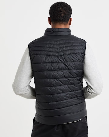 BOSS Light Weight Padded Gilet - Black