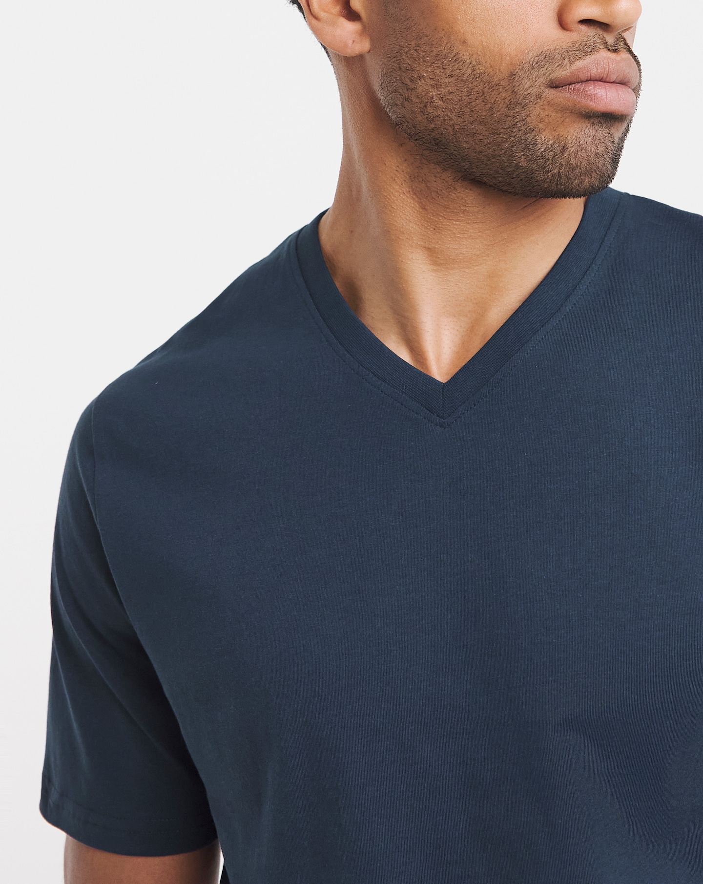 ち*ん様 Ex Hand St V Neck Tee Ex Hand St V Neck Tee V-neck tess | Men Collection | FREE IN ST