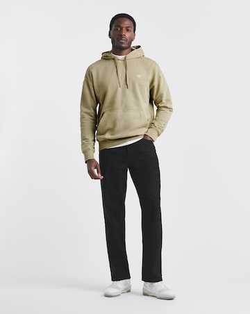 Union Garment Dyed Relaxed Fit Hoodie- Dark Stone
