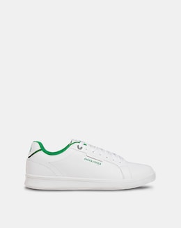 Jack &amp; Jones Shane PU Trainer - White/Green
