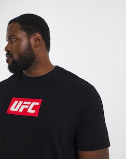 Jack &amp; Jones UFC Logo T-Shirt - Black