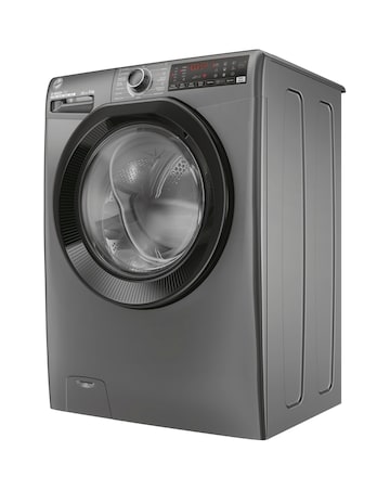 Hoover H-WASH 350 H3WPS496TAMBR680 9kg Washing Machine - Grey + installtion