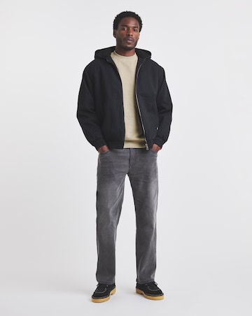 Union Borg Lined Relax Fit Jacket