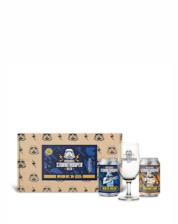 Original Stormtrooper Thirst Aid Kit and Chalice Glass Gift Set 6 x 330ml