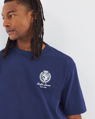 Polo Ralph Lauren Short Sleeve Back Graphic T-Shirt - Navy