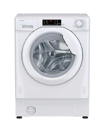Candy CBW48TWM5J-80 Integrated 8kg Washing Machine 1400rpm White