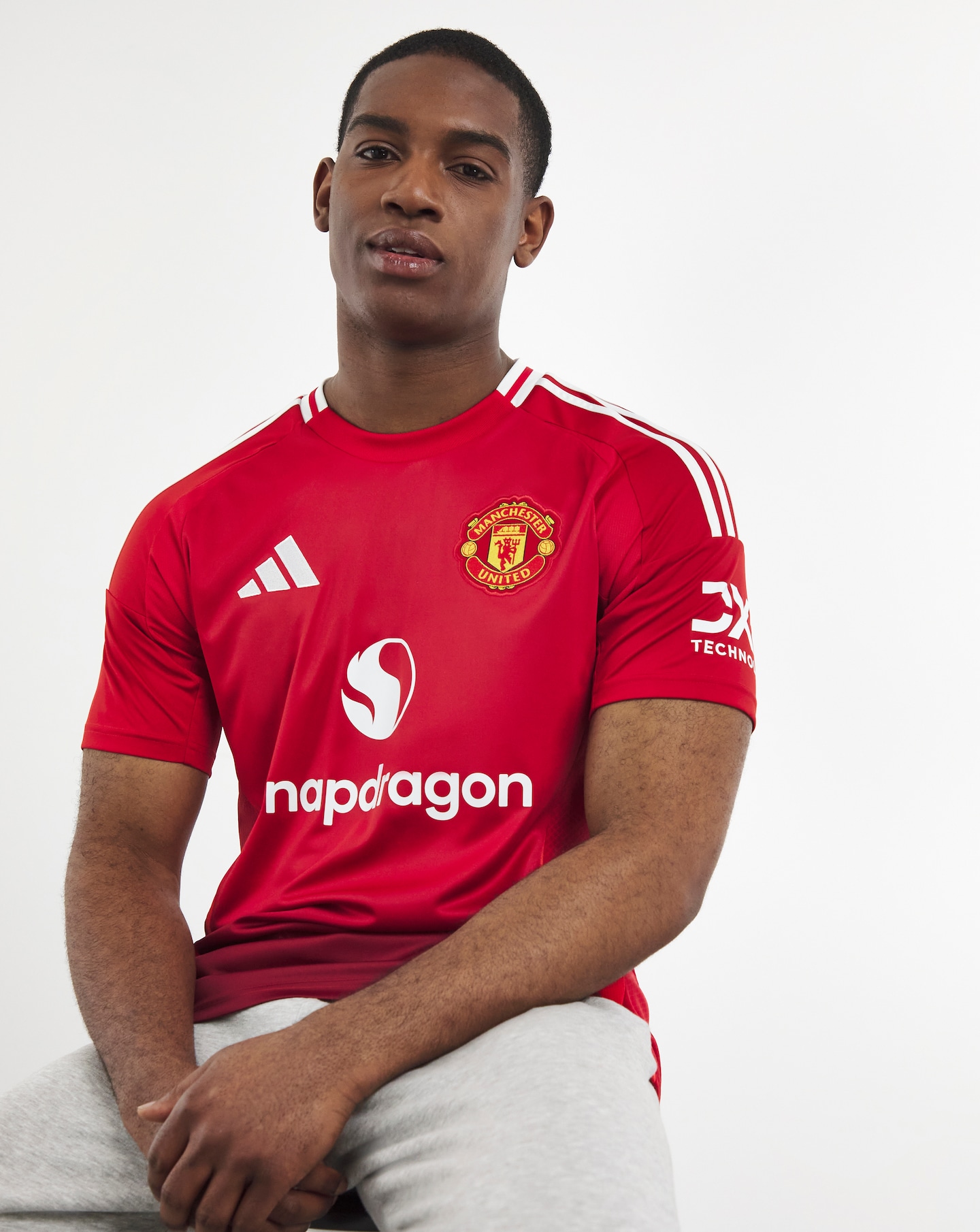 ウェア Manchester United Reversible Uniform adidas Manchester United FC 2024/25 Home Jersey | Jacamo
