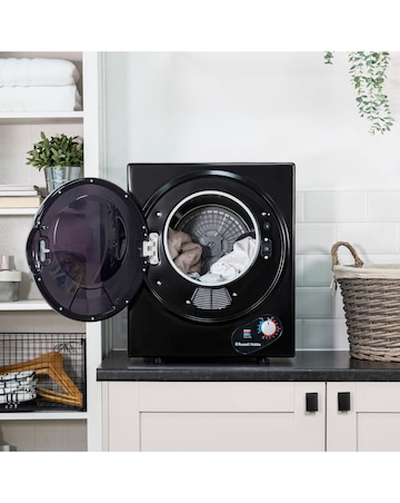 Russell Hobbs RH3VTD800B 2.5kg Compact Vented Tumble Dryer - Black
