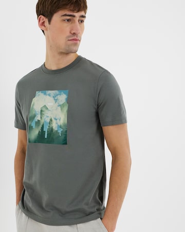 BOSS Short Sleeve Graphic T-Shirt - Green