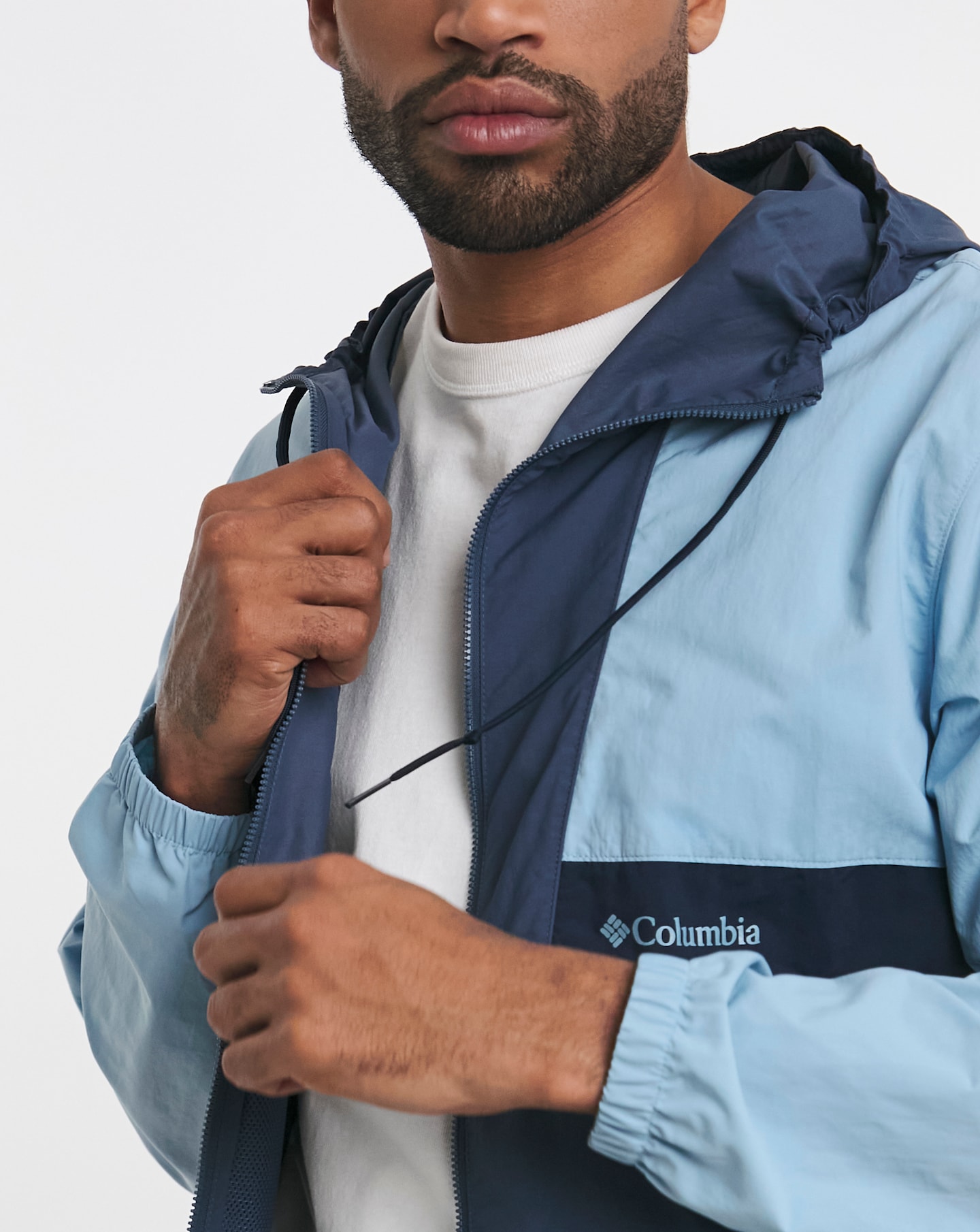 Columbia Spire Valley Hooded Windbreaker | Jacamo