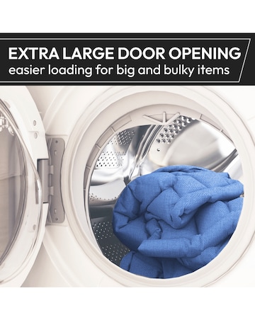 Hoover H-Dry 350 HRE H9N2TBE-80 9kg Heat Pump Dryer - White + Installation