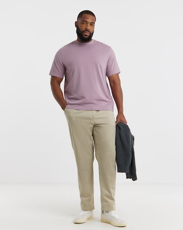 Relaxed Fit Crew Neck T-Shirt Long