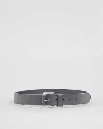 Polo Ralph Lauren Black Pebbled Leather Black