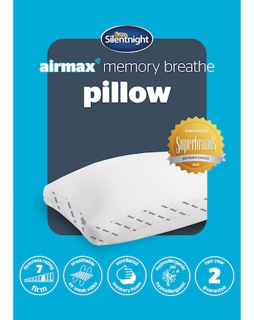 Silentnight Airmax Breathable Memory Foam Pillow