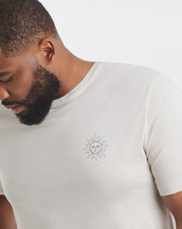Jack & Jones Jackie crew Neck T-Shirt - Moonbeam