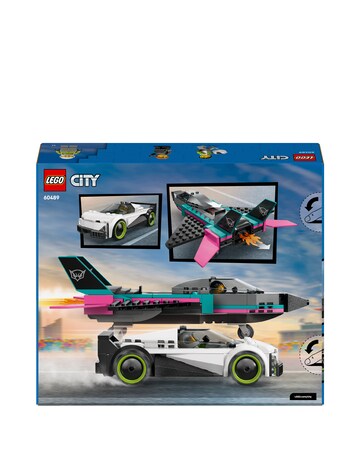 LEGO City Jet vs. Car 60489
