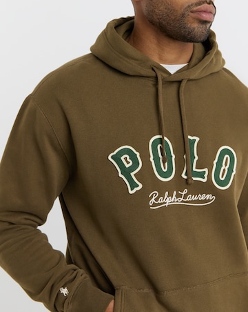 Polo Ralph Lauren Logo Hoodie - Brown