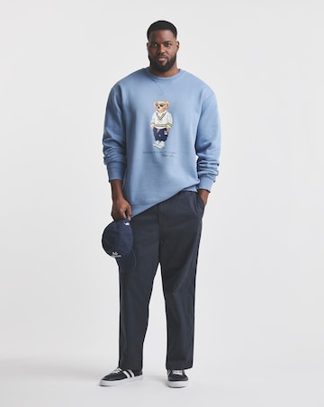 Polo Ralph Lauren Bear Crew Sweatshirt - Blue
