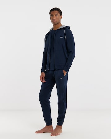 BOSS Mix & Match Lounge Hoodie - Navy