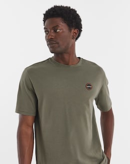 Napapijri Badge Logo T-Shirt - Green