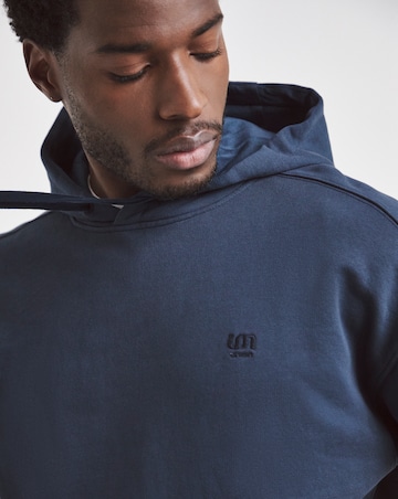 Union Relaxed Hooded Sweatshirt - Navy