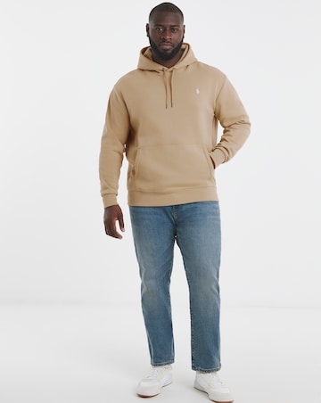 Polo Ralph Lauren Classic Double Knit Hoodie - Beige