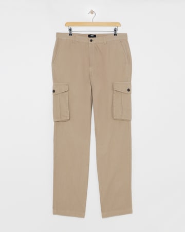 Garment Dyed Loose Fit Cargo