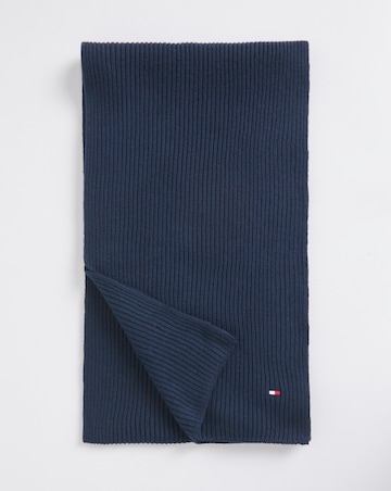 Tommy Hilfiger Flag Pima Cotton Cashmere Mix Scarf