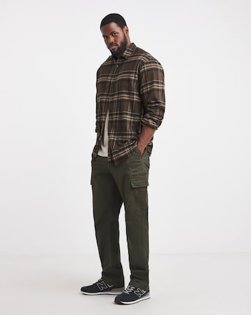Jack & Jones Joshua Check Shirt - Brown