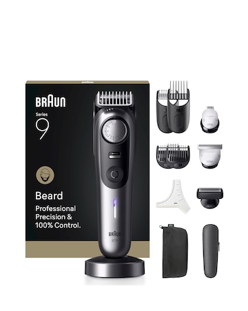 Braun - Beard Trimmer S9 +12 Barbering Tools