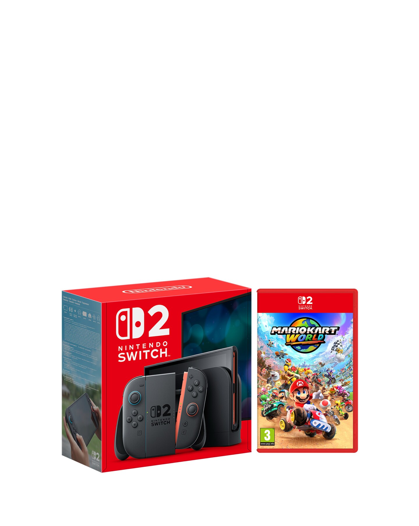 Nintendo Switch OLED White Console + Mario Kart 8 Deluxe bundle