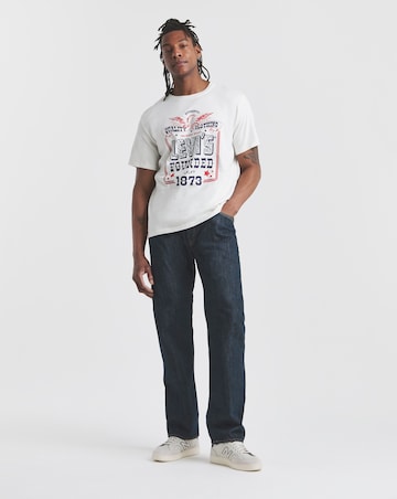Levi's Short Sleeve Relaxed Fit Graphic T-Shirt - Natural