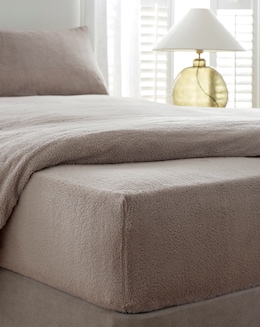 Fleece 35cm Deep Fitted Sheet