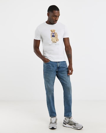 Polo Ralph Lauren Short Sleeve Bear Graphic T-Shirt - White