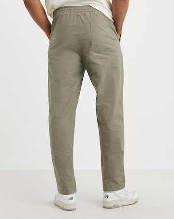 Ripstop Tapered Elasticated Stretch Trouser