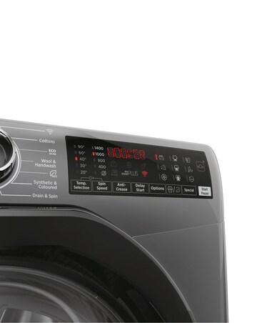 Hoover H-WASH 350 H3WPS4116TAMBR80, 11kg, Washing Machine - Graphite + install