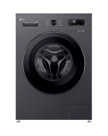 LG X10 Series Direct Drive F4X1009NMK 9kg Washing Machine - Slate Grey