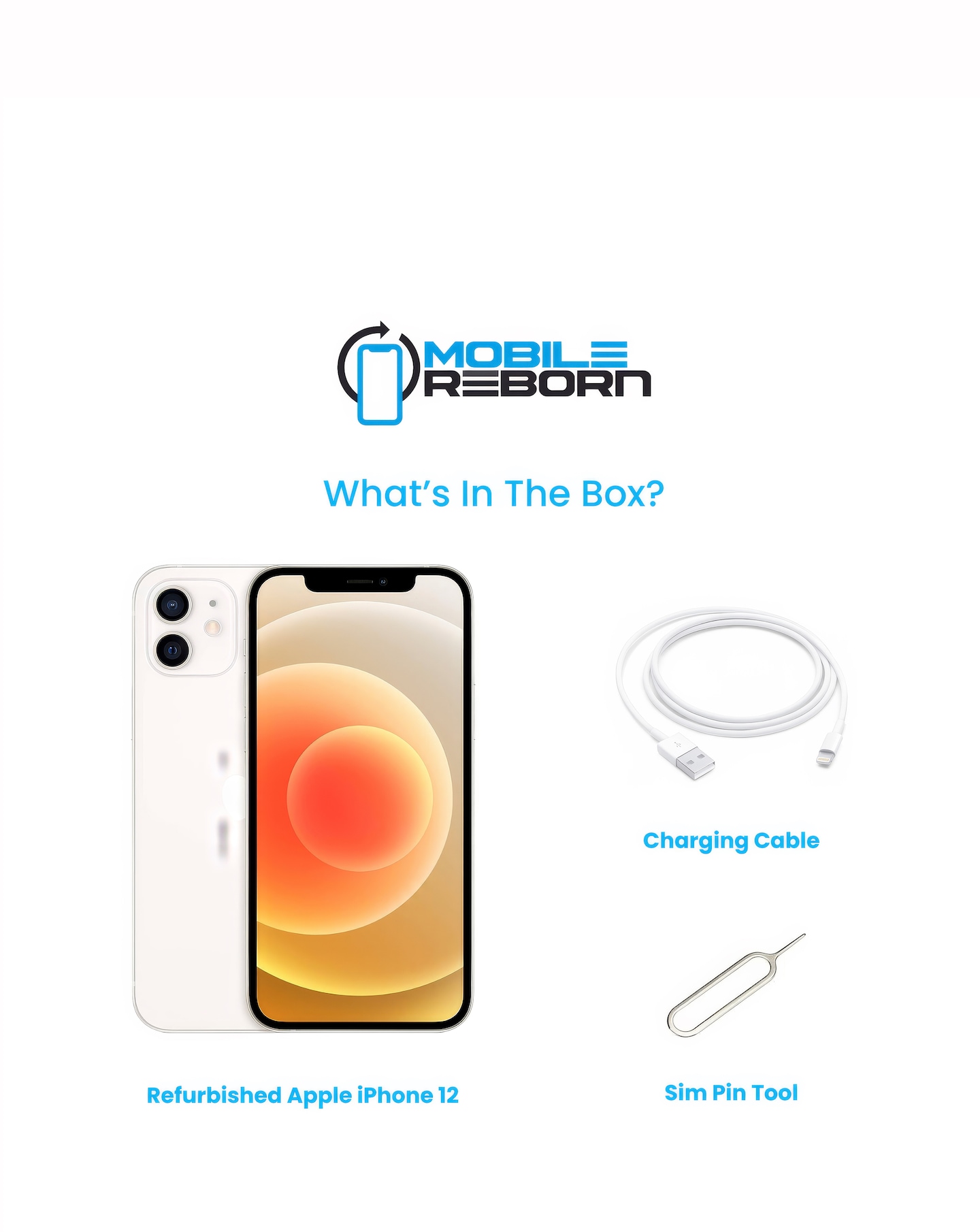iPhone - iPhone 12 64GB ホワイト【未開封】 Apple iPhone 12 64GB ホワイト SIMフリー MGHP3J/A 新品 未開封