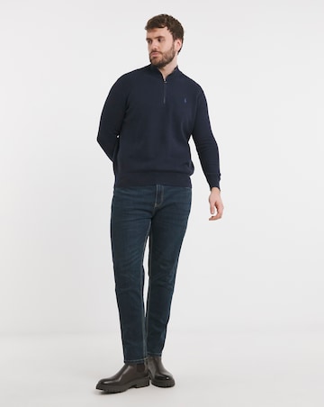 Polo Ralph Lauren Navy 1/4 Zip Jumper