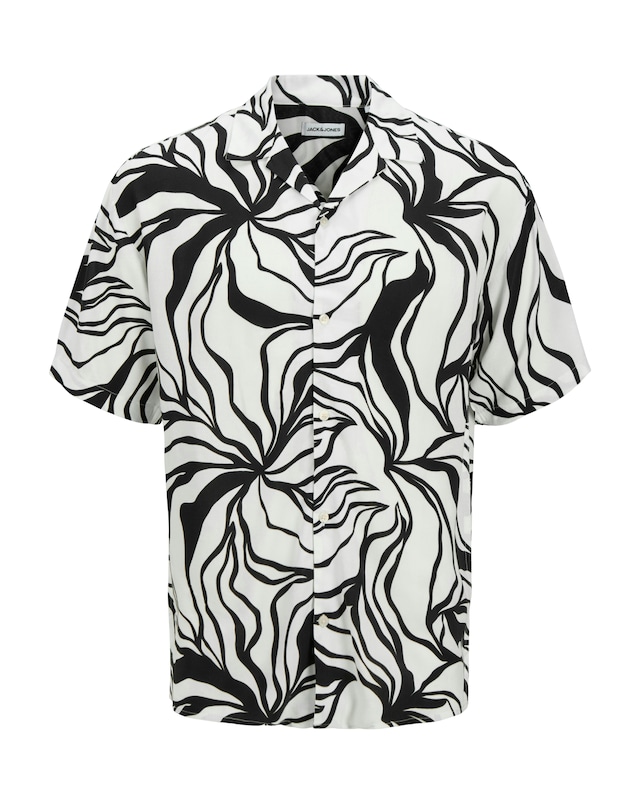 Jack & Jones Jeff Resort Printed Shirt - White