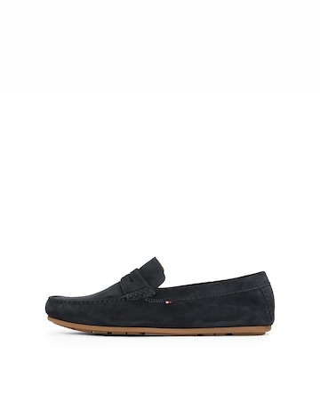 Tommy Hilfiger Suede Driving Shoe - Navy