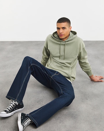 Bootcut Fit Stretch Jeans Lgt Stonewash