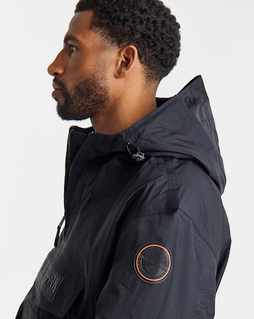 Napapijri Rainforest Next Windbreaker Jacket - Black